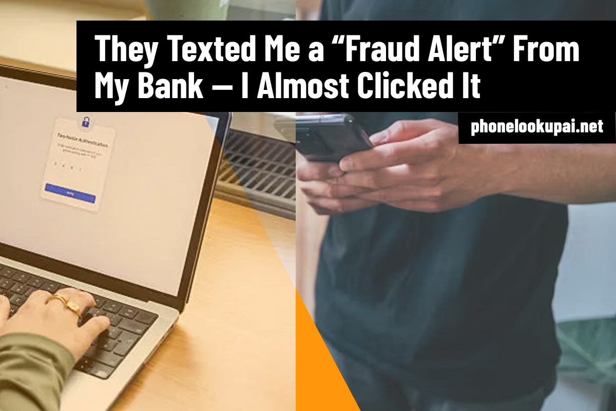 They Texted Me a “Fraud Alert” From My Bank — I Almost Clicked It