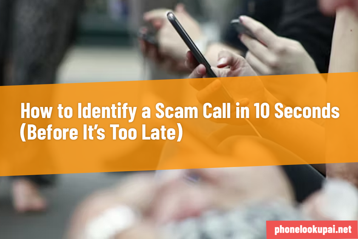 How to Identify a Scam Call in 10 Seconds (Before It’s Too Late)